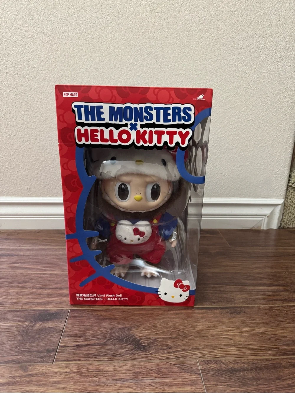 THE MONSTERS × HELLO KITTY - Vinyl Plush Doll (NEW IN BOX)